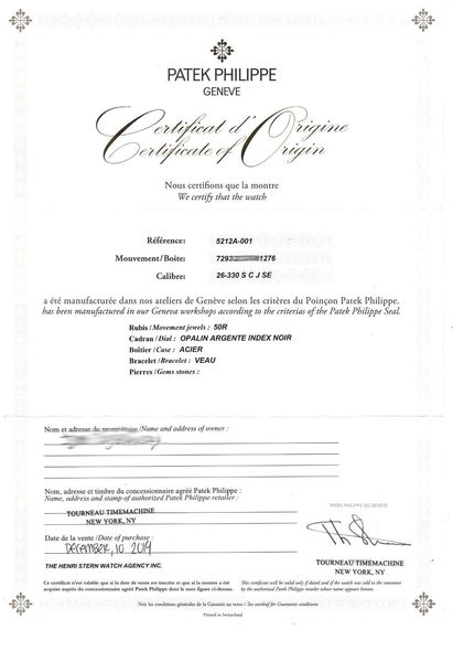 Patek Philippe Complications 5212A-001